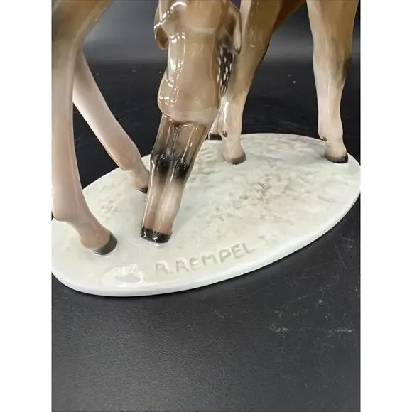 Rosenthal R Rempel Kunstabteilung Sleb Deer Figurine Germany